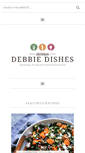 Mobile Screenshot of dietitiandebbie.com